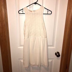 White/cream dress!